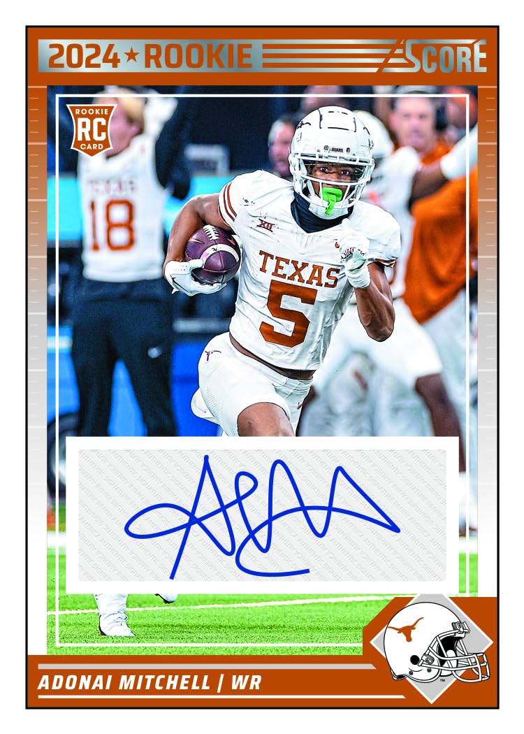 2024 Panini Score Football NFL Trading Card Hobby Box (4 Autographs on Average)