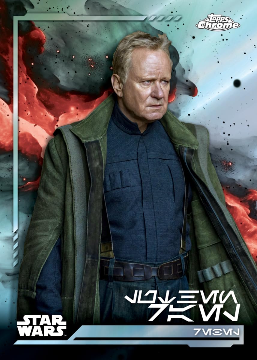 Star Wars 2024 Topps Chrome Hobby Trading Card Box Look for an Autograph Card