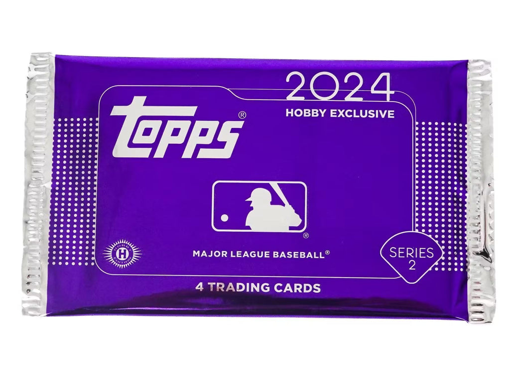 2024 Topps Series 2 MLB Baseball Hobby Trading Card One Autograph or Relic Card Per Box