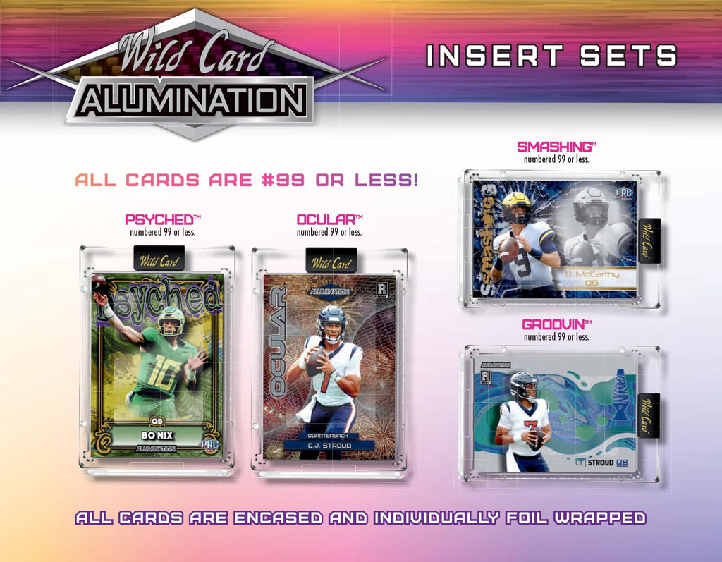 2023 Wild Card Alumination Football Hobby Box