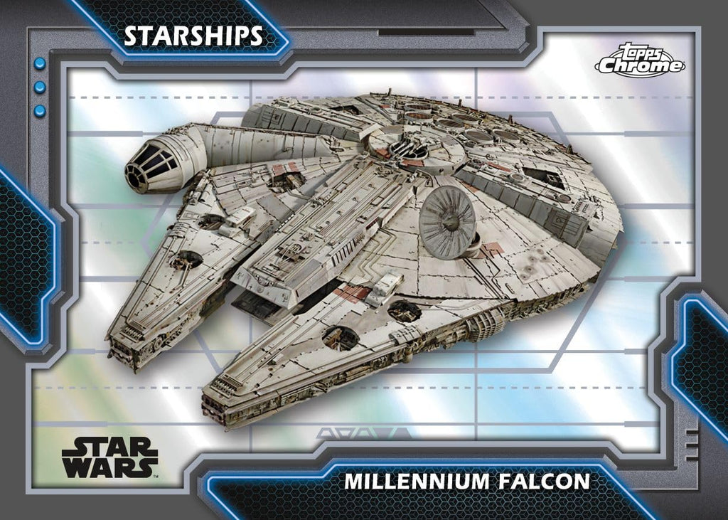 Star Wars 2024 Topps Chrome Hobby Trading Card Box Look for an Autograph Card