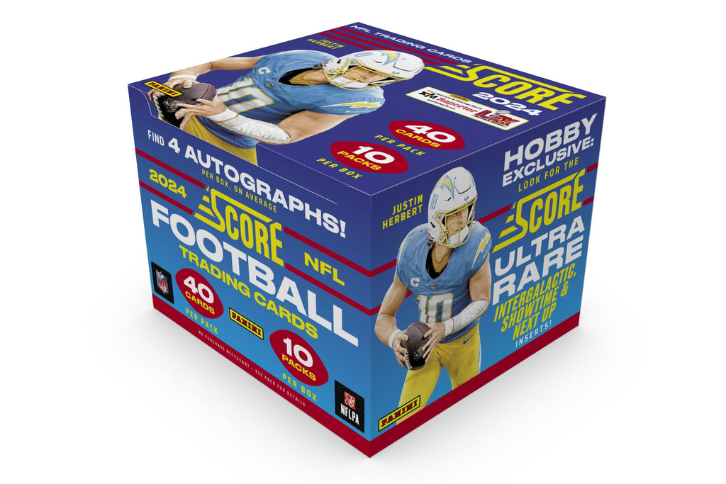 2024 Panini Score Football NFL Trading Card Hobby Box (4 Autographs on Average)