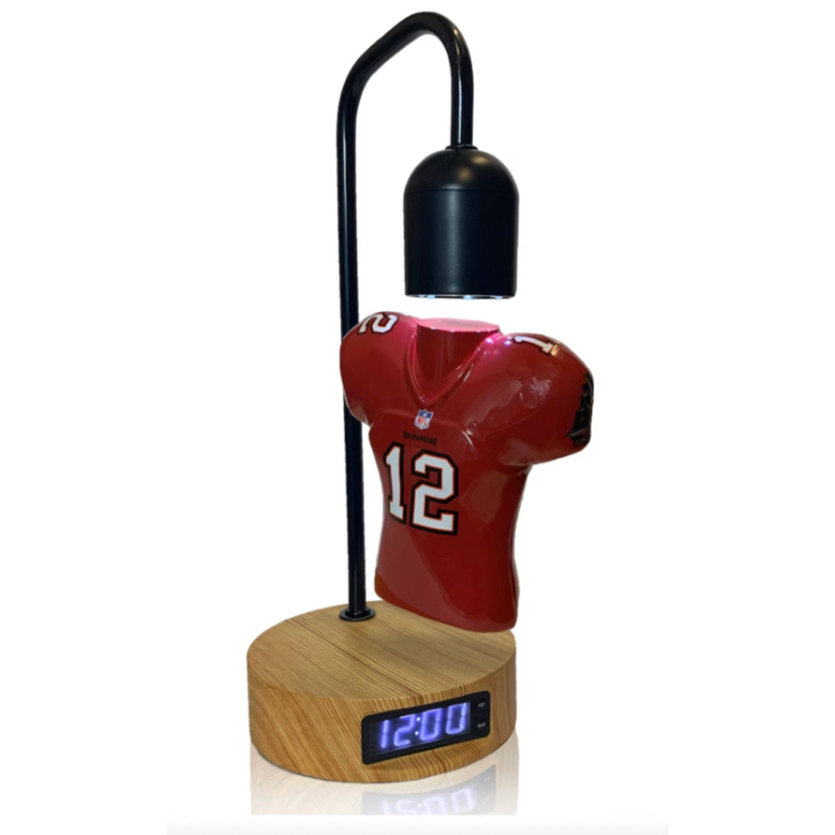 Tom Brady Tampa Bay Buccaneers Hover Jersey Digital Clock